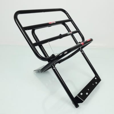 Porte bagage Faco pour scooter Piaggio 80 Vespa Pxe 1981 à 1997 noir mat Neuf