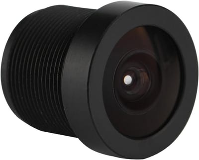2.1mm CCTV Beveiligingscamera Fisheye Lens met 150° Hoek, M12 x 0.5 Lens voor 1/3 en 1/4 Inch CCD Chips, Ideaal voor Bewaking en Toezicht