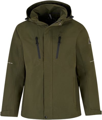BJØRNSON Fabian Zomer Regenjas Heren - Waterdicht - Maat 3XL - Groen