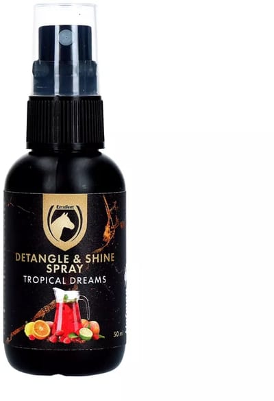 Excellent Horse Anti Klit Spray Paard - 50 ml - Manen & Staart Glans - Tropical Dreams