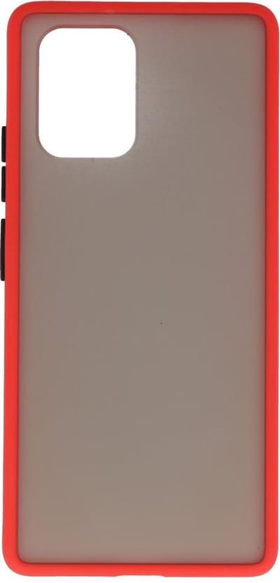 Hoesje Geschikt voor de Samsung Galaxy S10 Lite - Hard Case Backcover Telefoonhoesje - Rood