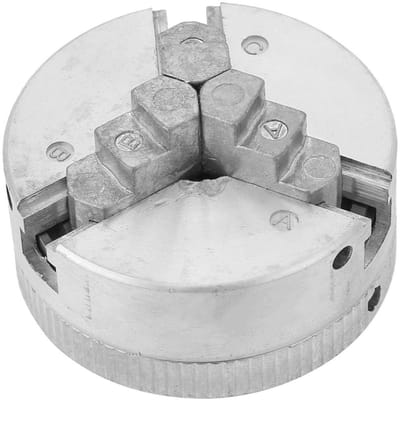 Dailygoods- Klauwplaat 3-jaw ontwerp - Hoogwaardige Zinklegering - Machinegereedschap - Compacte Afmetingen - Duurzaam - Grote Klemcapaciteit - Draaiplaat