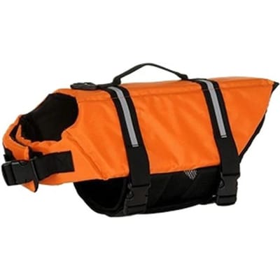 Zomer Honden Zwemvest Reflecterend Verstelbaar Grote Honden Zwemkleding Veiligheidsvest Surfen Zeilboot Verbeterd Drijfvermogen Huisdier Zwemvesten (orange,XL) oranje
