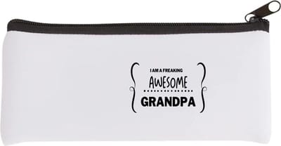 Akyol - i am a freaking awesome grandpa Etui - Opa - geweldige opa - liefste opa - verjaardag - cadeau - kado - bedankje - geschenk - 20 bij 9 cm