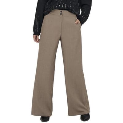 Jacqueline de Yong Jdydora hw wide pant tlr taupe