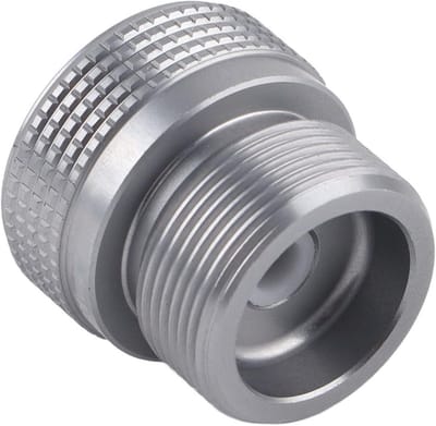 Camping Gaskachel Adapter voor Propaan, Aluminium Legering, Eenvoudige Installatie voor Buitenactiviteiten en Kamperen