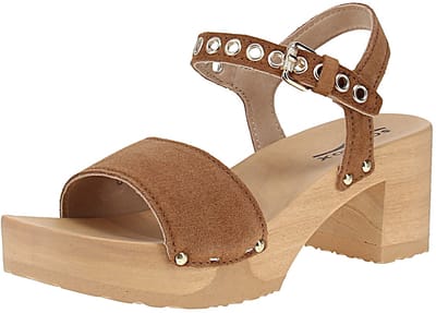Softclox S3665 Helmina Cashmere - Damessandaal - 01-Whiskey