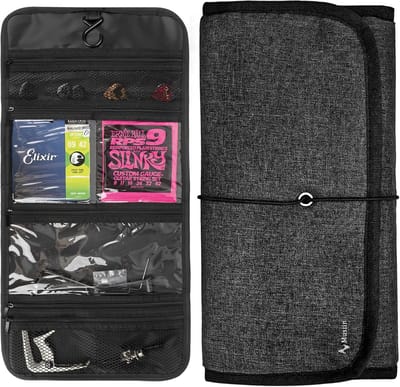 Gitaar Accessoire Organizer - Opvouwbare Opbergtas - Muziek Gear Organiseren - Gemakkelijke Toegang Zakken