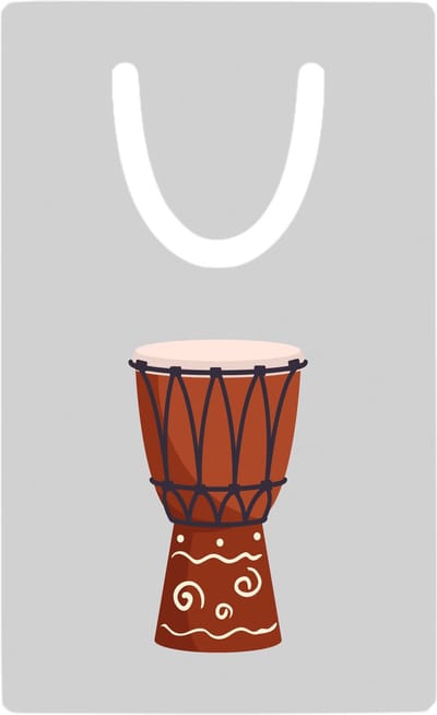 Hacebo® - Trommel metalen boekenlegger - Drum - Muzikanten - muziek - muzikant - slaginstrument Bladwijzer boekenleggers - 7.6 cm x 5cm