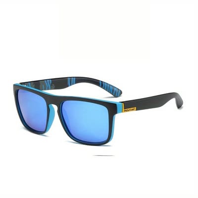 Bovista Polarizerende Zonnebril - Zonnenbrillen - Zonnenbril - Sun Glasses - Sunglasses - Techno Bril - Rave & Festival - Premium Quality - Blauwe Lens