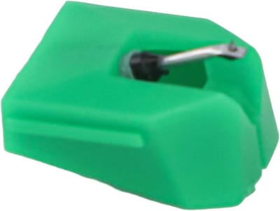 Platenspeler Naald - Vervangende Stylus - Vinyl Luisteren - Elliptische Vorm - Standaard Maat - Groen