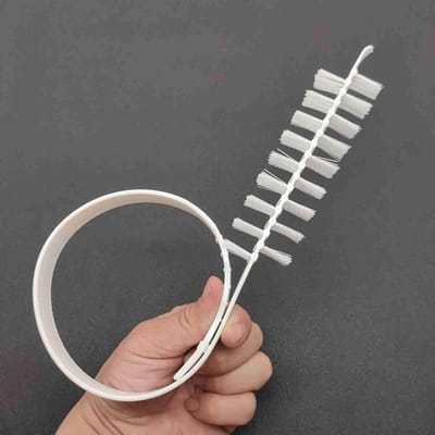 Reinigingsborstel voor Wasmachine met Flexibele Lange Handgreep en Nylon Haren voor Lint, Stof en Restanten