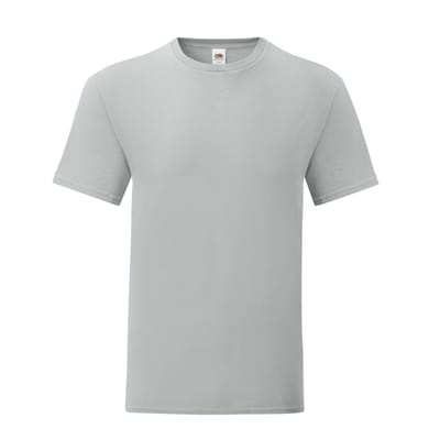 Fruit of the Loom Heren Iconisch 150 T-Shirt (Zink)