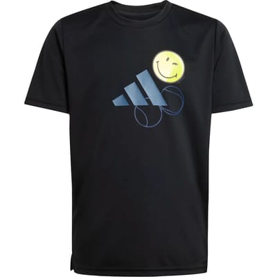 Adidas X Smileyworld Training T-shirt Met Korte Mouwen Zwart 5-6 Years Kinderen