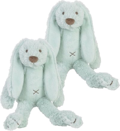 2x stuks happy Horse knuffel konijn Richie mint 28 cm - Konijnen speelgoed knuffels.