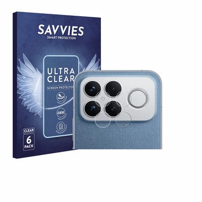 Savvies - Screenprotector voor Xiaomi Poco F8 Ultra 5G (ALLEEN Camera Lens) - Folie Beschermfolie transparant 6 Stuks