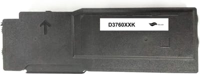Dell 593-11119 - Toner Zwart - 11.000 pagina's - Huismerk Compatible - Geschikt voor Dell Color Laser C3760dn Dell Color Laser C3760dnf Dell Color Laser C3760n Dell Color Laser C3765dnf MFP - D3760XXK alternatief - Dell toner
