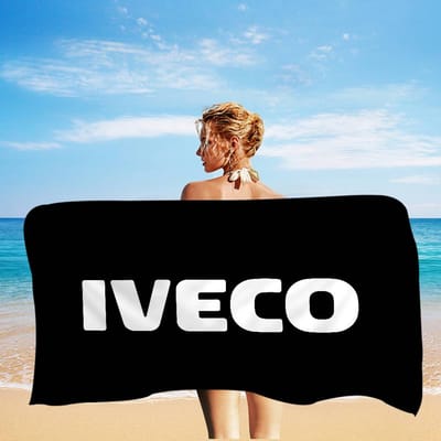 NIEUWE IVECO Grote Microvezel Strandlakens Sneldrogend Handdoek Zand Strandlakens Zwembad Handdoek Voor Reizen Zwemmen Zwembad Yoga W60*H120(CM)