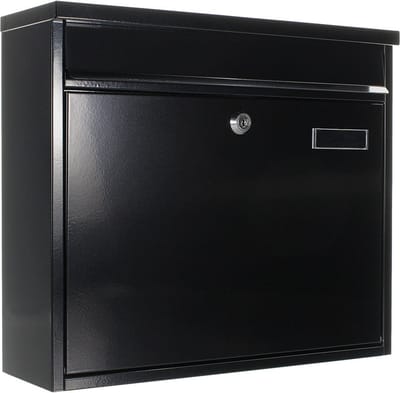 Rottner BrievenbusPetra 2 - Zwartgrijs - 31,5x36x11,5cm