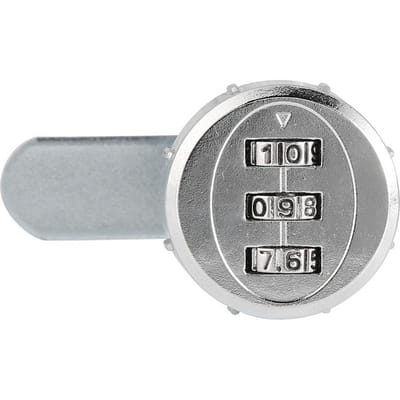 Mechanisch Cijfercode Hangslot Chroom 20mm/0.79in gray