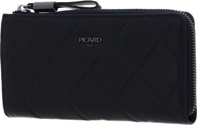 PICARD Leren Portemonnee Voila 1 Wallet Ozean Donkerblauw