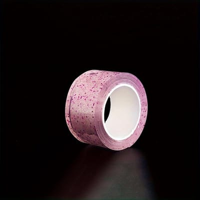 1 Rol Gekleurde Glitter Nano Dubbelzijdige Tape - Herbruikbare Sterke Kleefkracht, Huis-, Kantoor-, Klaslokaaldecoratie - Duurzame Decoratieve Knutseltape pink