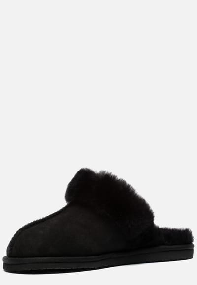 Bullboxer Bullboxer Pantoffels zwart Suede 270314