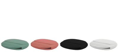 Opbergcase - 4 Stuks - Case Etui Oortjes - Beschermhoes - Siliconen hoesje - Opberg Hoesje - Gebruikt voor het opbergen van oordopjes en oplaadkabels - 9×7.8cm - Grijs, groen, zwart, roze