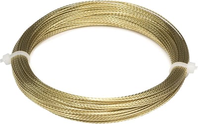 SW-Stahl 400022L pianosnijdraad, gedraaid, diameter 0,75 mm, lengte: 22,5 m
