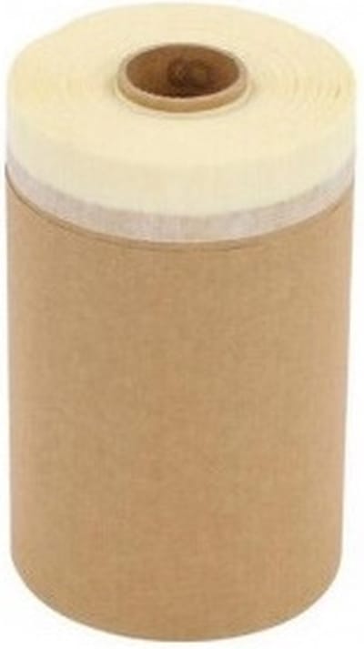 Afplaktape combi mask incl tape 30cm x 20 meter