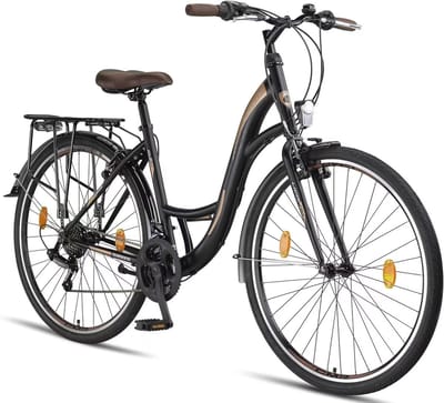 Premium City Bike 28 inch voor Jongens, Meisjes, Heren en Dames - 21 Versnellingen en Modern Design