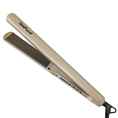 RickiParodi Golden Ultraslim Pro – Professionele Stijltang met Titanium Platen – 150-230°C – Voor Keratinebehandelingen – Goud