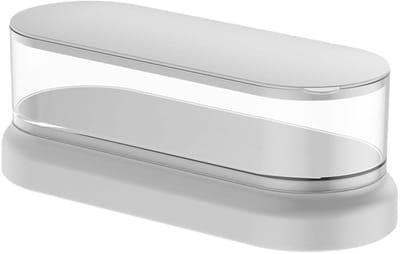 Ultrasone Reiniger - Sieradenwasser - Snel Reinigen - Geavanceerde Ultrasone Technologie - 20 cm - Wit