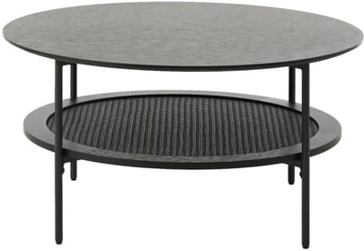 Nordic Home - Meya salontafel Ø80 cm - zwart