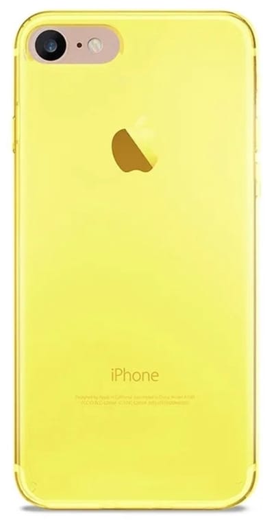 PURO 03 Nude mobiele telefoon behuizingen 11,9 cm (4.7") Hoes Geel