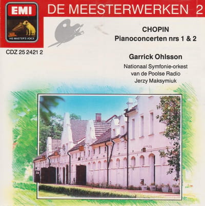 1-CD Chopin - PIANO CONCERTOS 1 & 2 - GARRICK OHLSSON / JERZY MAKSYMIUK