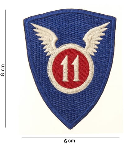 Embleem stof US 11th Airborne division #3026