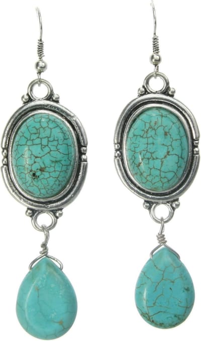 Behave - Oorhangers natuursteen dames - Bohemian stijl - Festival look