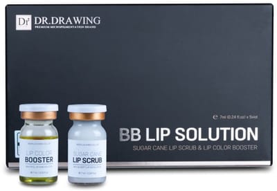 Dr. Drawing - BB Lip Solution - Lip Scrub 3x 7ml - Lip Booster 2x 7ml