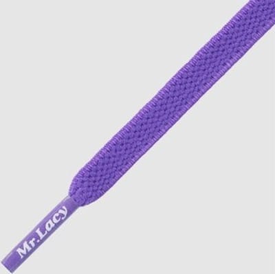 Mr. Lacy - Schoenveter - Flexies - Plat - violet - Elastische veters - Lengte 90 cm lang 7mm breed