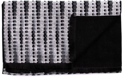 DAMASO Viscose scarf with irregular dot Grey (TRSCIE212 - 200)