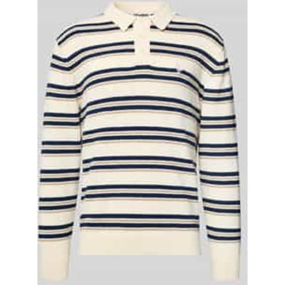 Gebreide pullover met polokraag in bouclé-look
