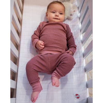 Babypyjama maat 68 - Roze - 4-6 maanden - Elastisch katoen