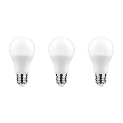 Technik E27 LED Lamp 11.1W - 1055lm - 2700K - Warm Wit - LED Globe A60 - Vervangt 75W Halogeen Gloeilamp - 3 stuks