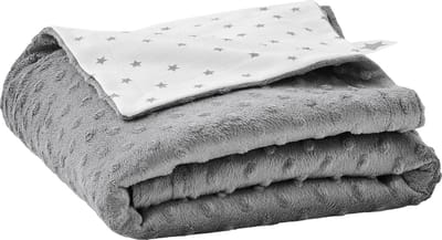 Vertbaudet Boxkleed Stella - deken - baby - dubbelzijdig - 75x100 - fleece - molton