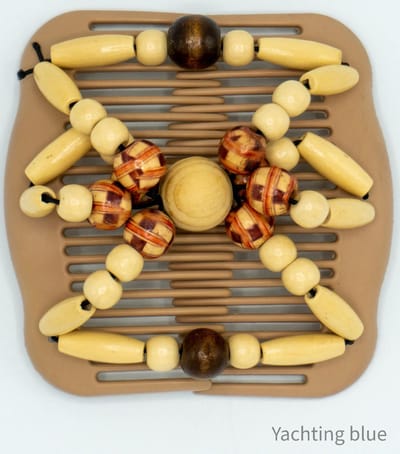 Haarkammen - dubbel - met kralen - haarclip - dubbele kam - kralen - haarclips dames -