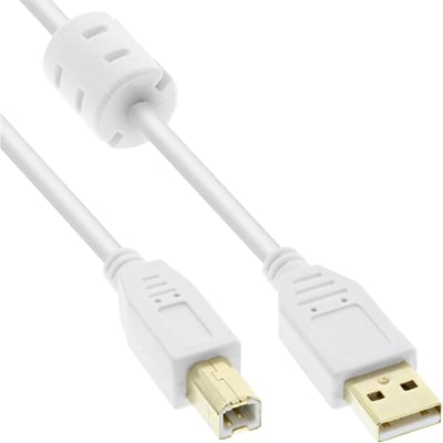 InLine USB naar USB-B kabel - USB2.0 - 1,8 meter