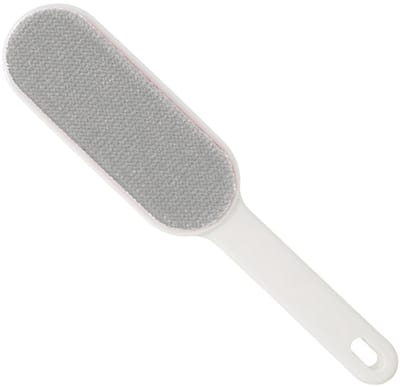 5Five Kledingborstel - 24 cm - zwart/rood - ontpluizer - pluizen verwijderen - kleding en meubels
