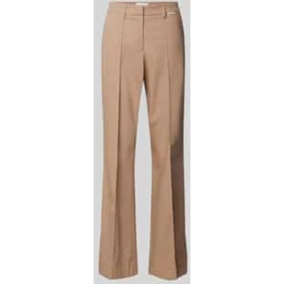 Broek met persplooien, model 'XENNAA'