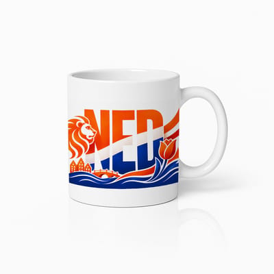 Nevolis® | Espressomok 330ml met Uniek Design | Ontwerp Jouw Eigen Mok | Handgemaakt Cadeau voor Koffieliefhebbers | Gepersonaliseerd op Aanvraag | Enkel of Grote Bestelling